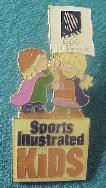 Lillehammer '94 Olympic media pin SI kids